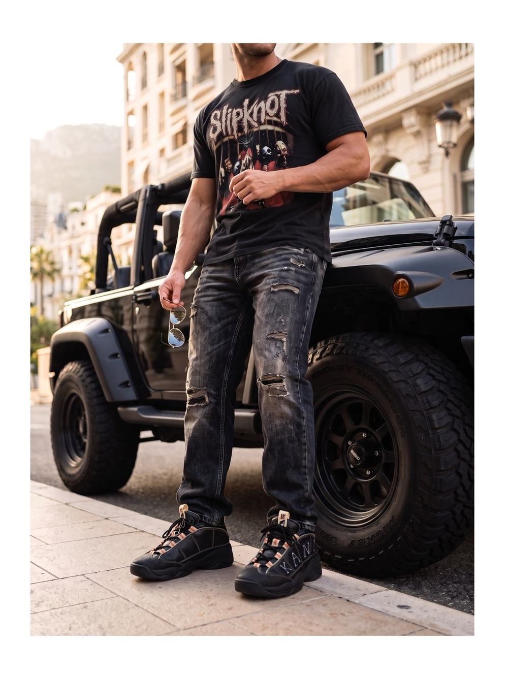 Vintage 90’s: OG Karl Kani Sport ミ★ High Top Basketball Shoes ミ★ Black 10.5 ミ★